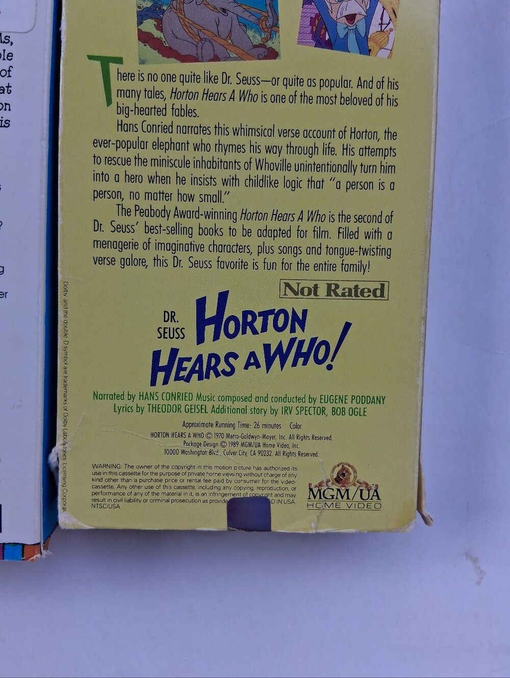 Horton Hears A Who & Arthur VHS Tapes - Picture 7 of 11
